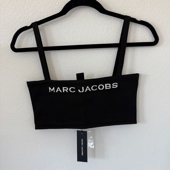 NWT Marc Jacobs The Bandeau Top, black, size: M - Picture 4 of 7